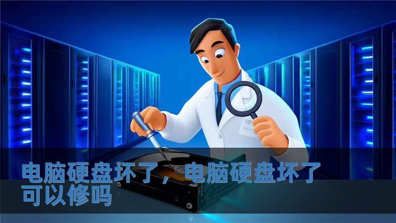 電腦硬盤壞了，電腦硬盤壞了可以修嗎