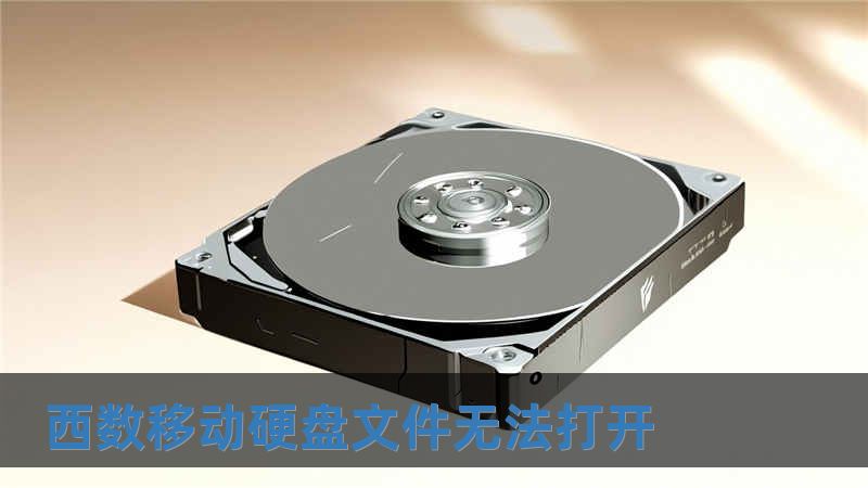 西數移動硬盤文件無法打開