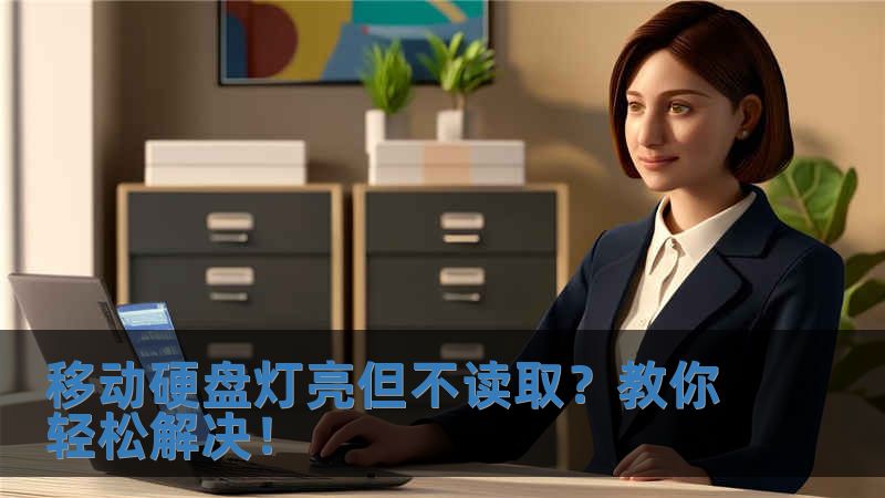 移動硬盤燈亮但不讀取？教你輕松解決！