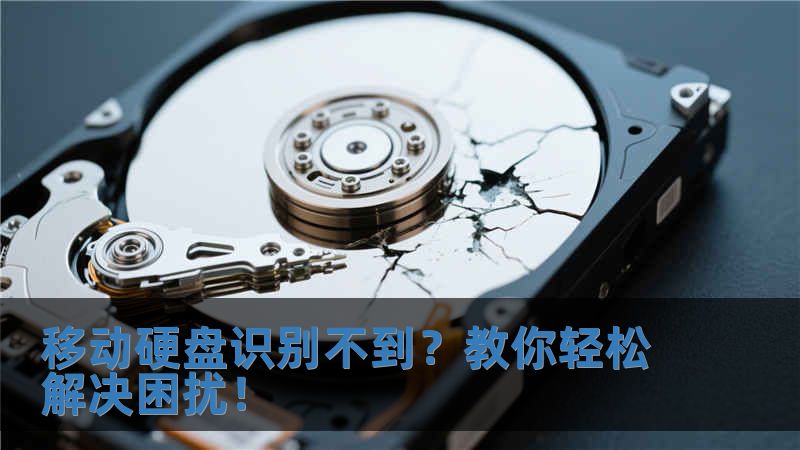 移動硬盤識別不到？教你輕松解決困擾！