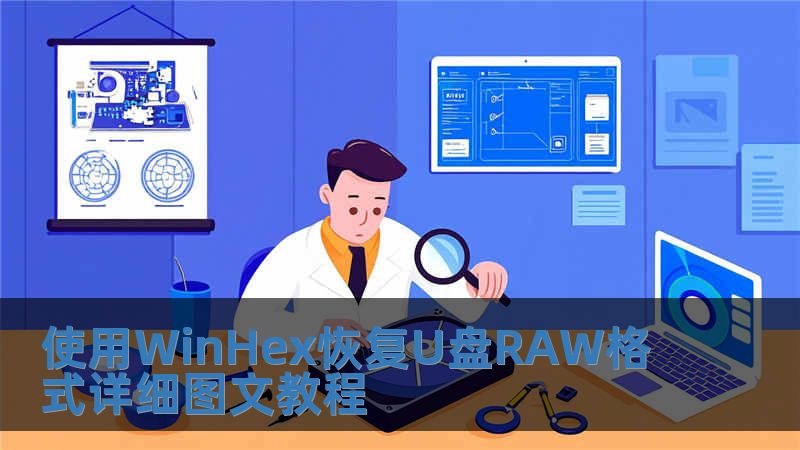 使用WinHex恢復(fù)U盤RAW格式詳細(xì)圖文教程