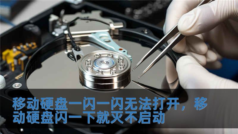 移動硬盤一閃一閃無法打開，移動硬盤閃一下就滅不啟動