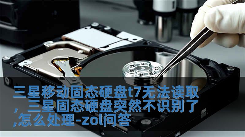 三星移動(dòng)固態(tài)硬盤t7無法讀取，三星固態(tài)硬盤突然不識(shí)別了,怎么處理-zol問答