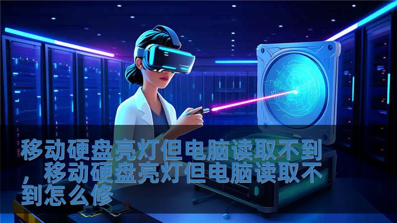 移動(dòng)硬盤(pán)亮燈但電腦讀取不到，移動(dòng)硬盤(pán)亮燈但電腦讀取不到怎么修