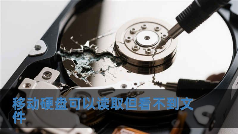 移動硬盤可以讀取但看不到文件