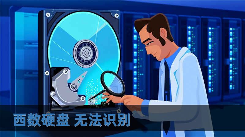 西數硬盤 無法識別
