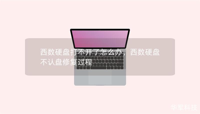 西數硬盤打不開了怎么辦，西數硬盤不認盤修復過程