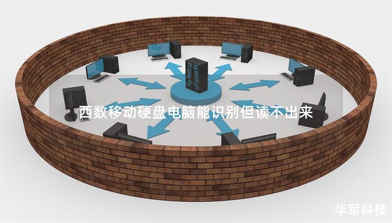 西數(shù)移動硬盤電腦能識別但讀不出來